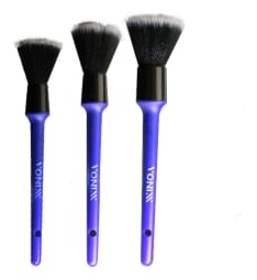 KIT 3 PINCELES DETAILING ULTRA SUAVE