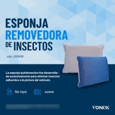 ESPONJA DE MICROFIBRA REMOVE INSETOS