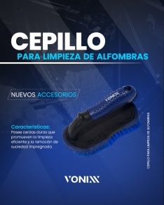 CEPILLO PARA LIMPIEZA DE ALFOMBRAS