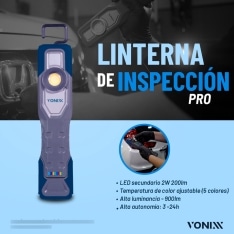 Inspection Light Pro 900lm 10w Vonixx – 2005168