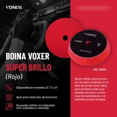 BOINA VOXER SUP LUSTRO VERM 5¨