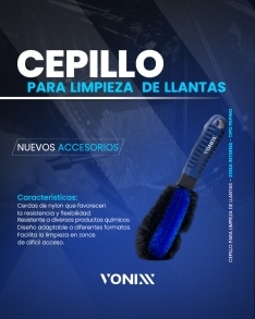 CEPILLO LIMPIA LLANTAS ERGONÓMICO