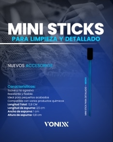 KIT 50 MINI STICK DETAILING MEDIANO
