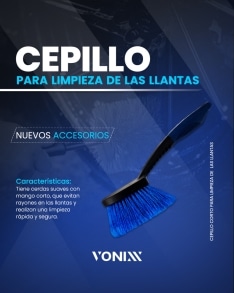 CEPILLO SUAVE PARA RUEDAS MEDIO